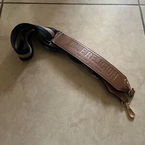 True Religion Brown and Blue Belt Bag Adjustable Strap Only